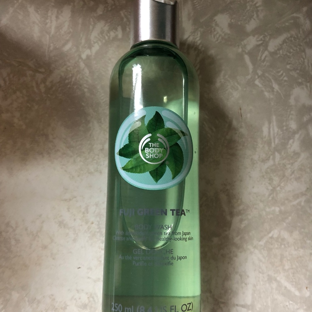 The Body Shop Fuji Green Tea body wash discontinued